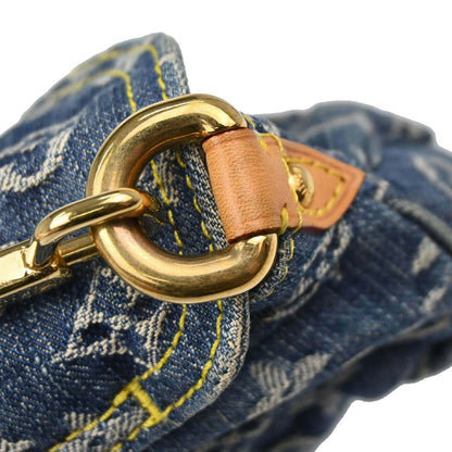Louis Vuitton Blue Monogram Denim Mini Pleaty Handbag M95050