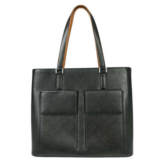Louis Vuitton 2002 Black Monogram Mat Wilwood Tote Bag M55102