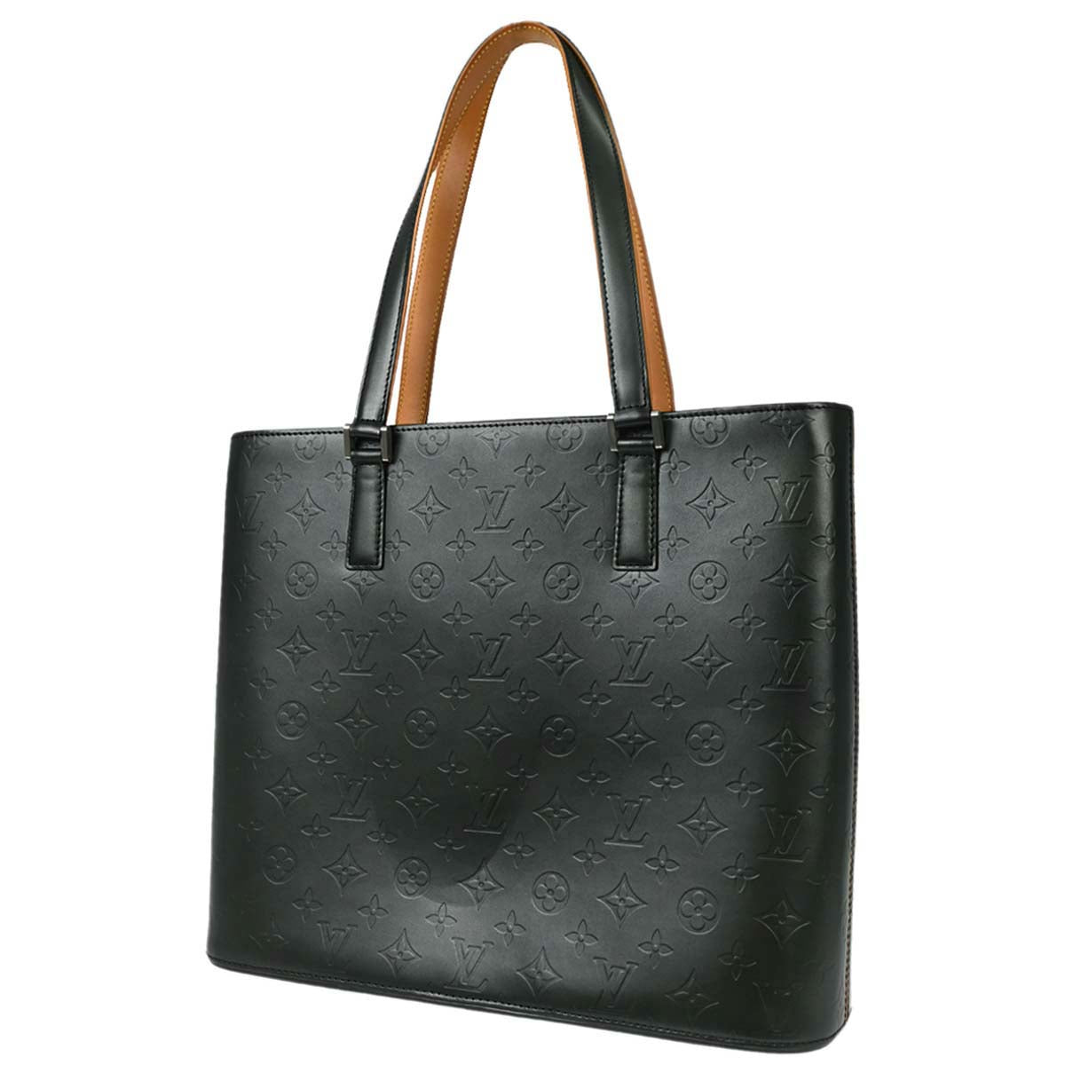Louis Vuitton 2002 Black Monogram Mat Wilwood Tote Bag M55102