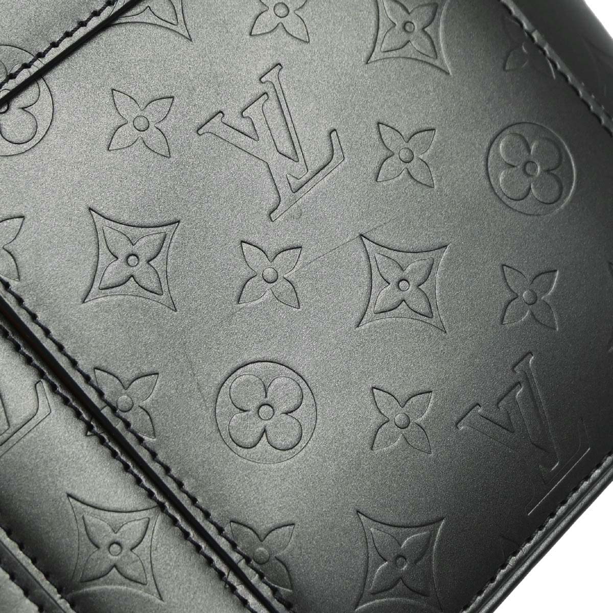 Louis Vuitton 2002 Black Monogram Mat Wilwood Tote Bag M55102