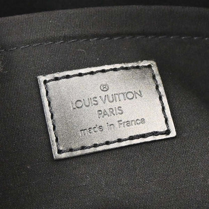 Louis Vuitton 2004 Black Monogram Mat Shelton Handbag M55172