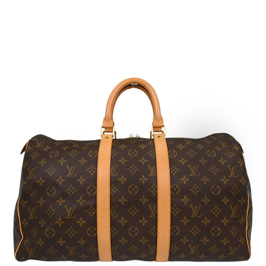 Louis Vuitton Monogram Keepall 45 Travel Handbag M41428