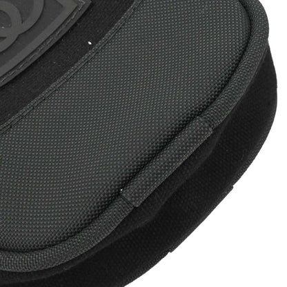 Chanel Black Green Nylon Sport Line Leg Bag Pouch
