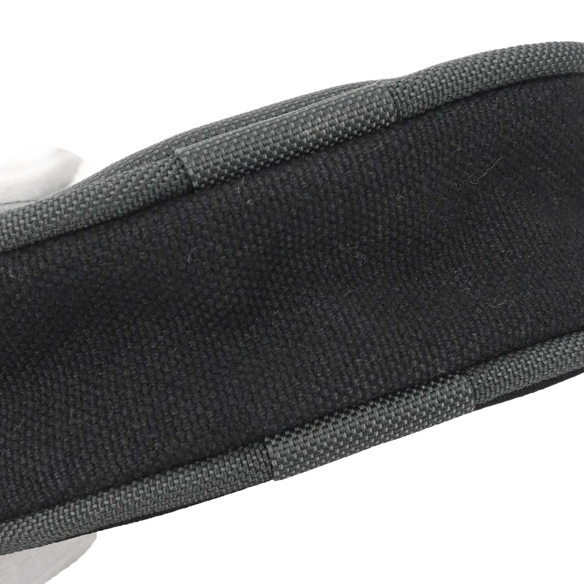 Chanel Black Green Nylon Sport Line Leg Bag Pouch