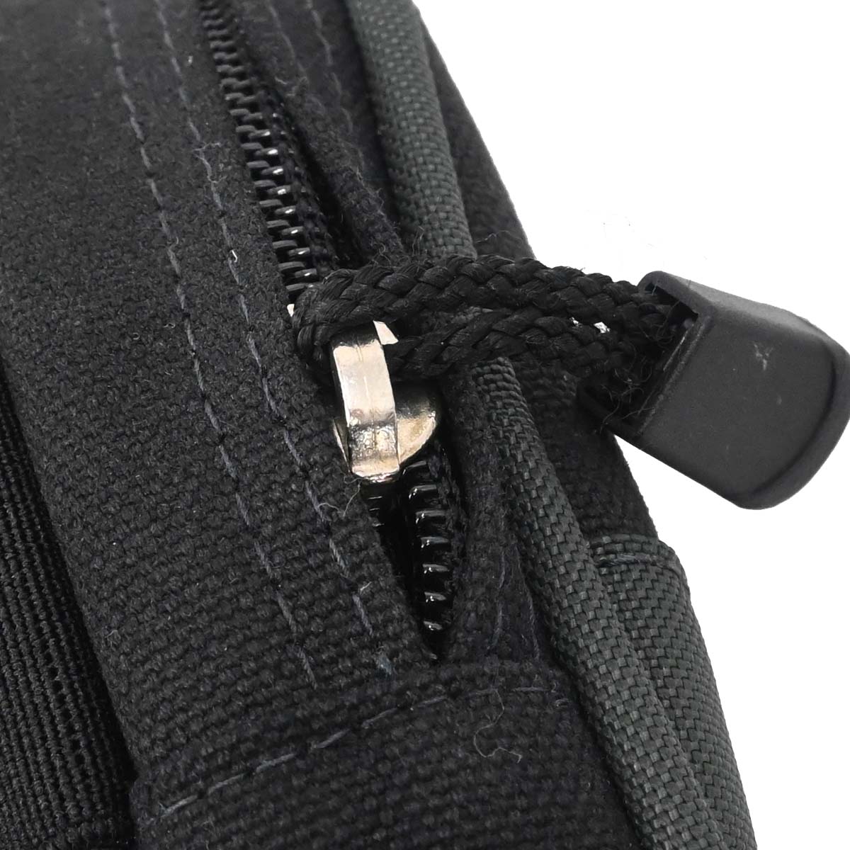 Chanel Black Green Nylon Sport Line Leg Bag Pouch