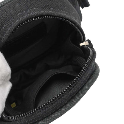 Chanel Black Green Nylon Sport Line Leg Bag Pouch