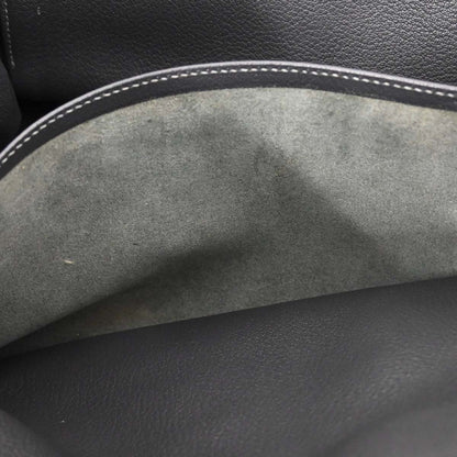 Hermes Graphite Taurillon Clemence Birkin 40 Handbag