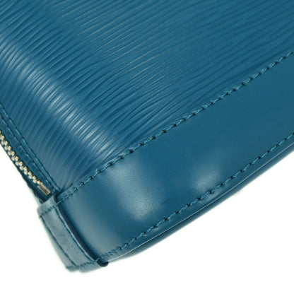 Louis Vuitton 2013 Blue Epi Alma BB 2way Shoulder Handbag M40853