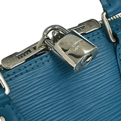 Louis Vuitton 2013 Blue Epi Alma BB 2way Shoulder Handbag M40853