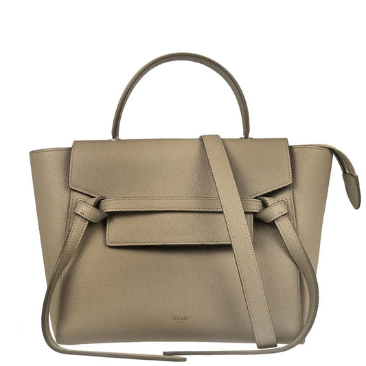 Celine Beige Belt Bag Micro 2way Shoulder Handbag