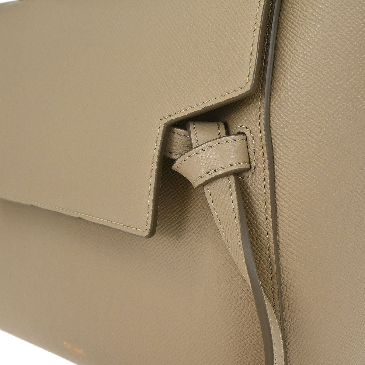 Celine Beige Belt Bag Micro 2way Shoulder Handbag