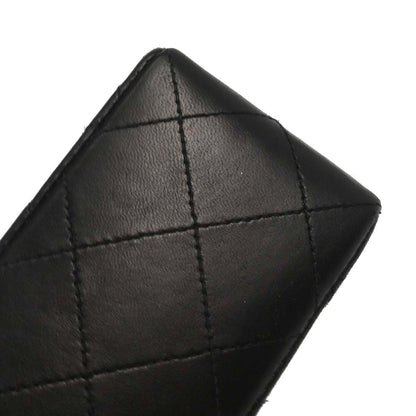 Chanel 1997-1999 Black Lambskin Mini Classic Square Flap Shoulder Bag 17
