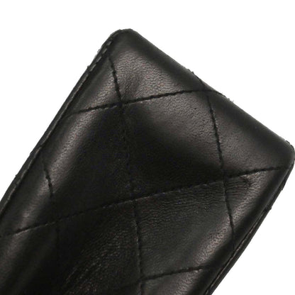 Chanel 1997-1999 Black Lambskin Mini Classic Square Flap Shoulder Bag 17
