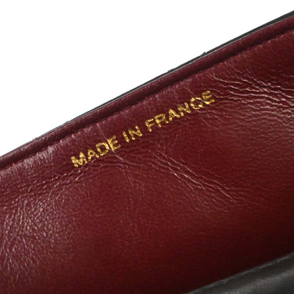 Chanel 1997-1999 Black Lambskin Mini Classic Square Flap Shoulder Bag 17