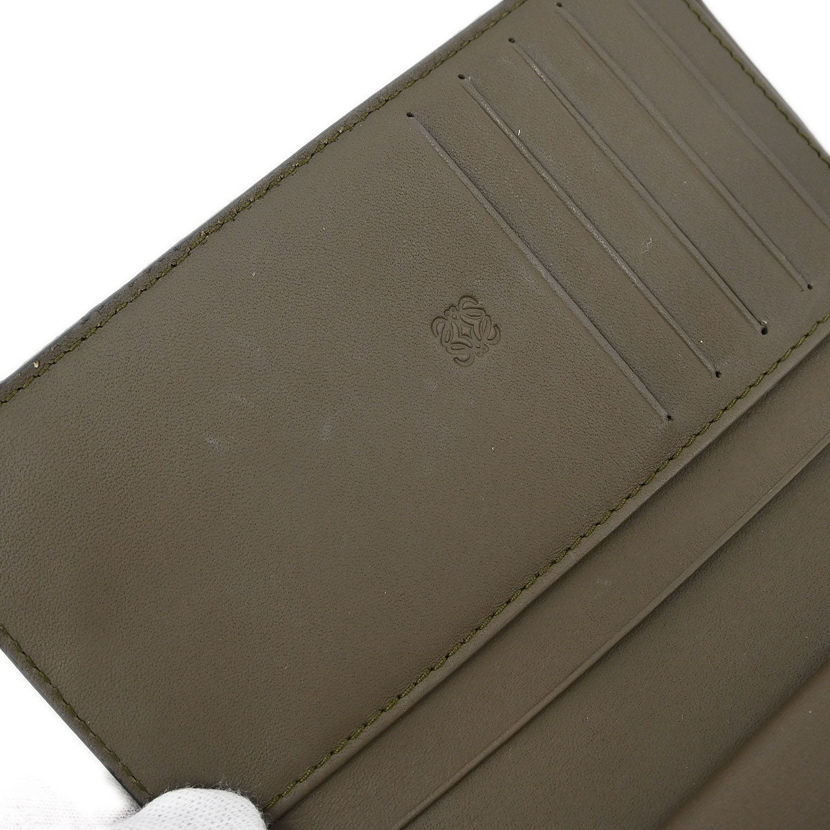 Loewe Brown Leather Wallet