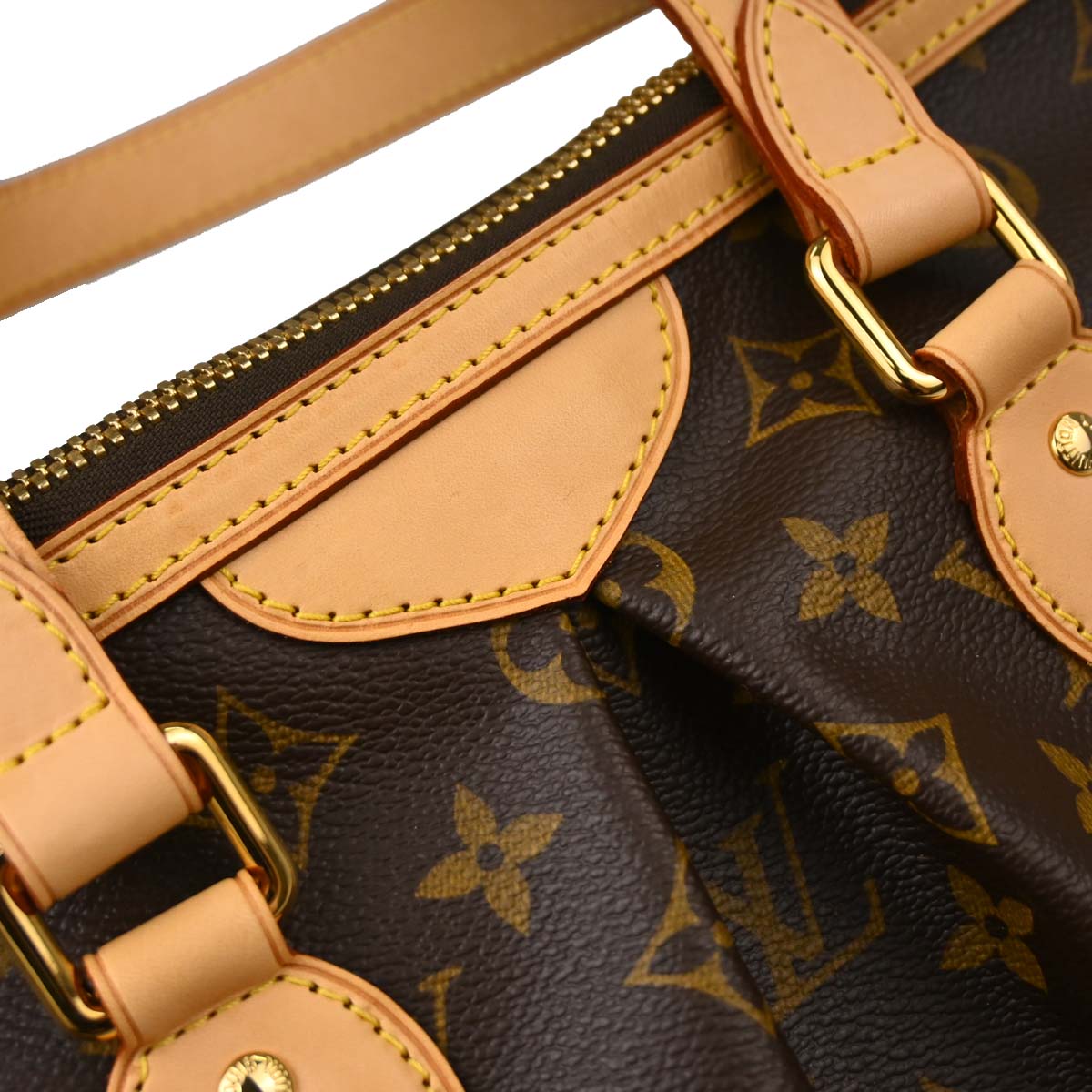 Louis Vuitton 2007 Monogram Palermo PM 2way Shoulder Tote Bag M40145