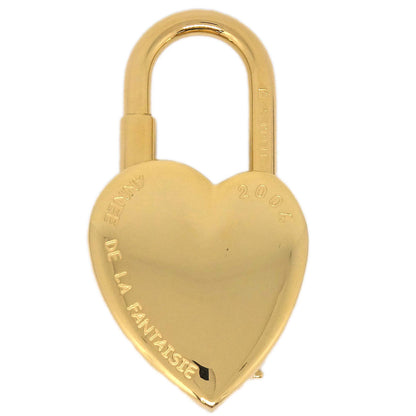 Hermes Annee De La Fantaisie Cadena Padlock Bag Charm Gold Small Good