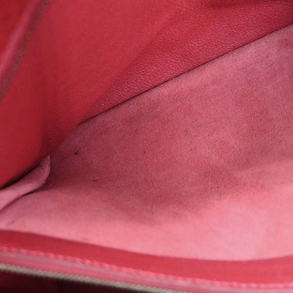 Hermes Rouge Garance Buffle skipper Kelly 35 2way Shoulder Handbag