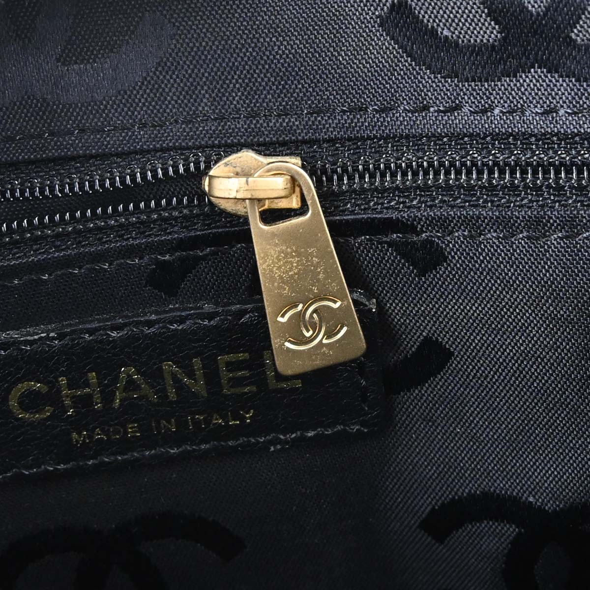 Chanel 2003-2004 Black Calfskin Wild Stitch Handbag
