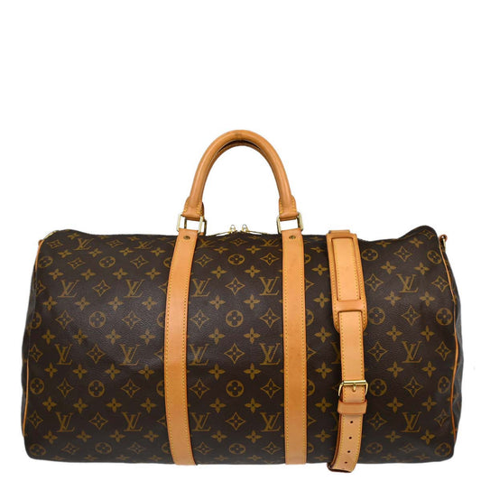 Louis Vuitton Monogram Keepall Bandouliere 50 Duffle Bag M41416