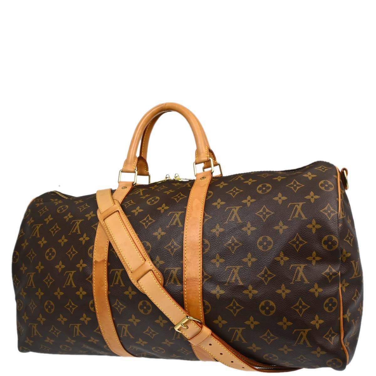 Louis Vuitton Monogram Keepall Bandouliere 50 Duffle Bag M41416