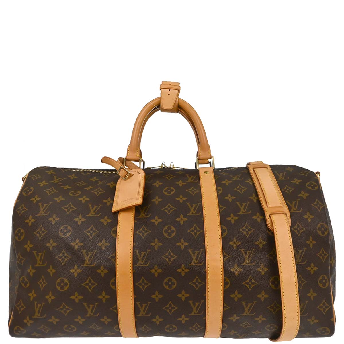 Louis Vuitton Monogram Keepall Bandouliere 50 Duffle Bag M41416