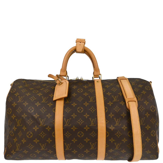Louis Vuitton Monogram Keepall Bandouliere 50 Duffle Bag M41416