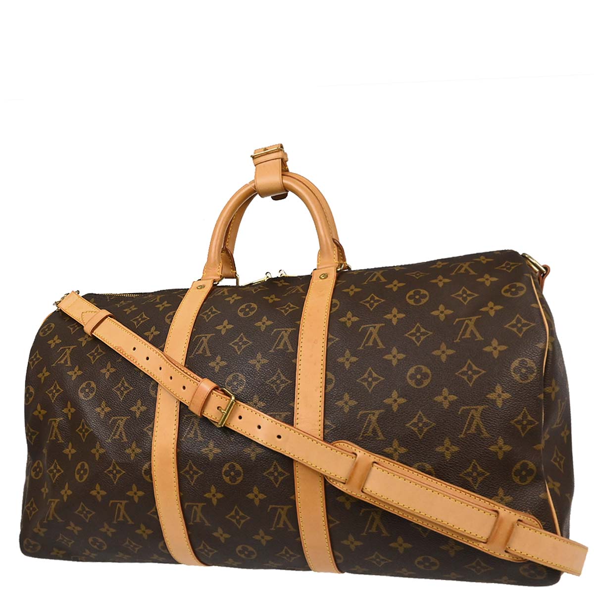 Louis Vuitton Monogram Keepall Bandouliere 50 Duffle Bag M41416