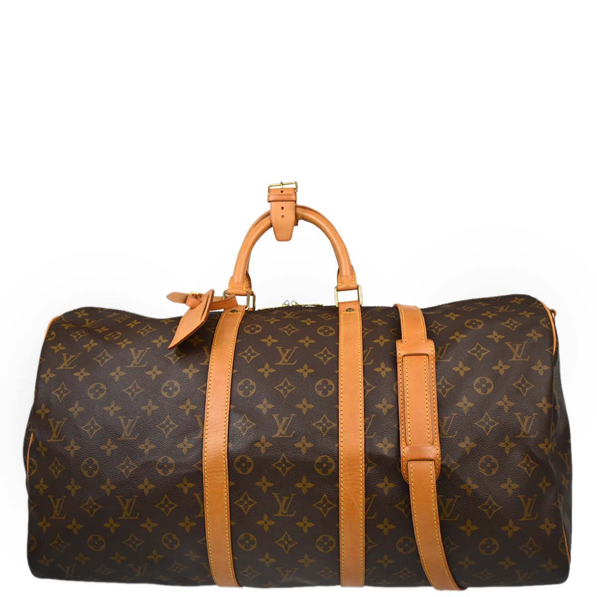 Louis Vuitton 1994 Monogram Keepall Bandouliere 55 Duffle Bag M41414