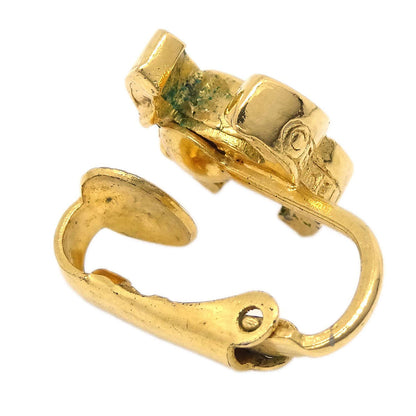 Chanel CC Clip-On Earrings Gold 233