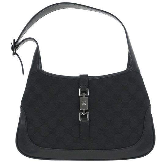 Gucci Black GG Jackie Handbag