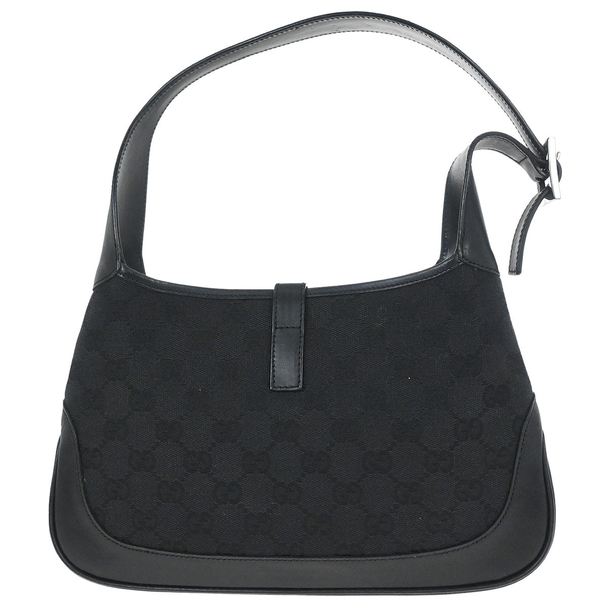 Gucci Black GG Jackie Handbag