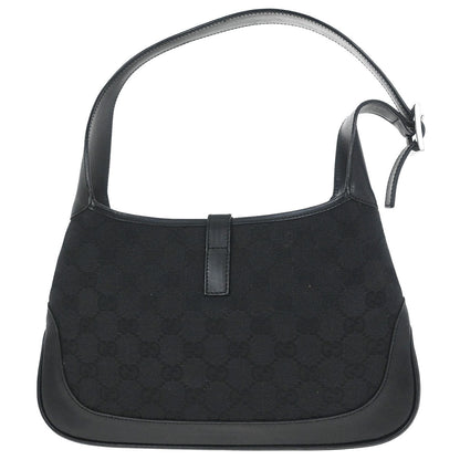 Gucci Black GG Jackie Handbag