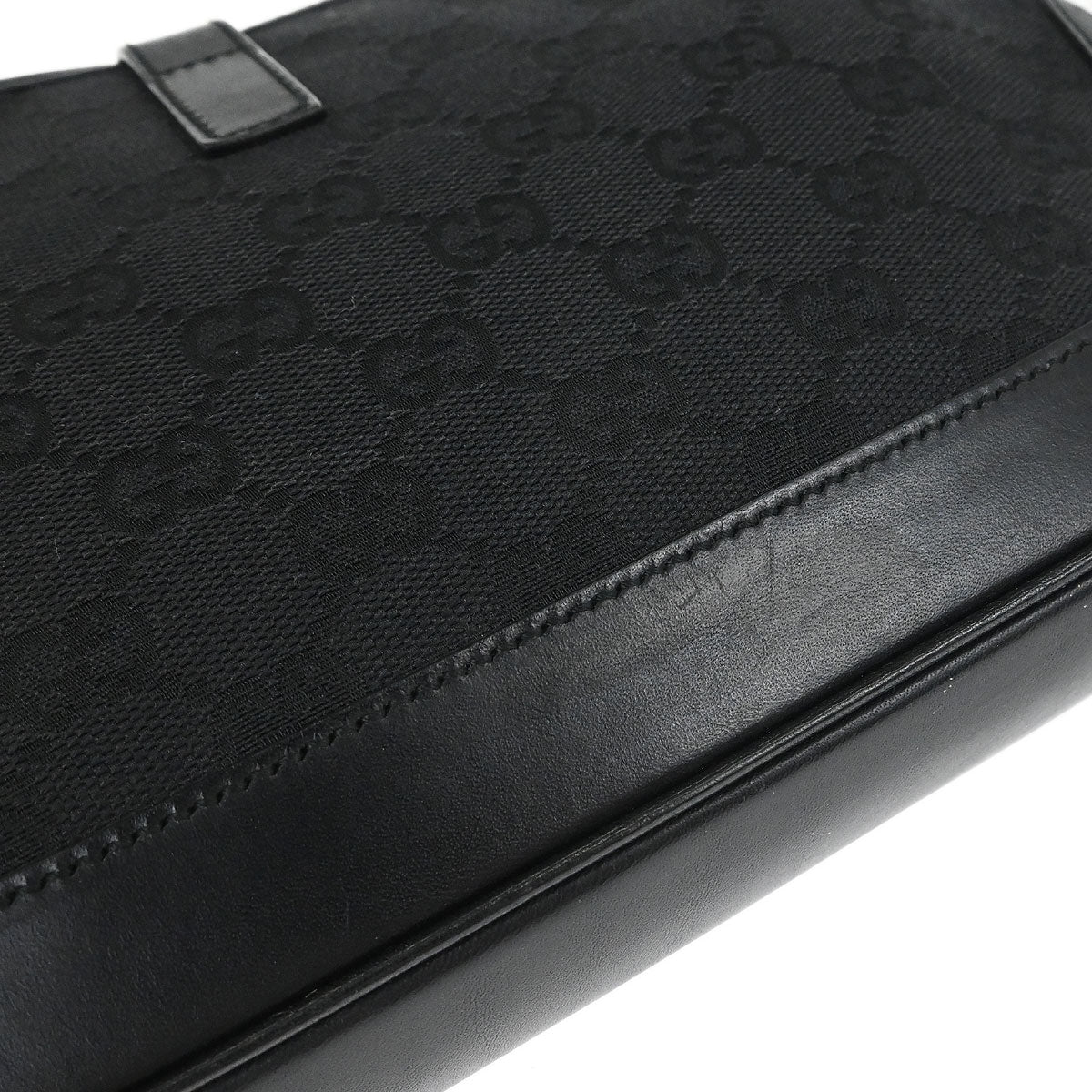 Gucci Black GG Jackie Handbag