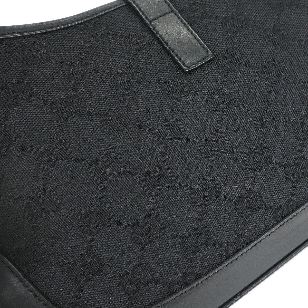Gucci Black GG Jackie Handbag