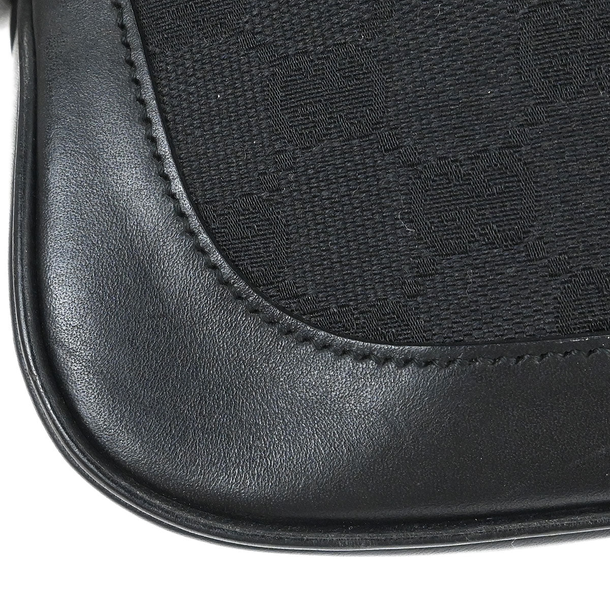 Gucci Black GG Jackie Handbag
