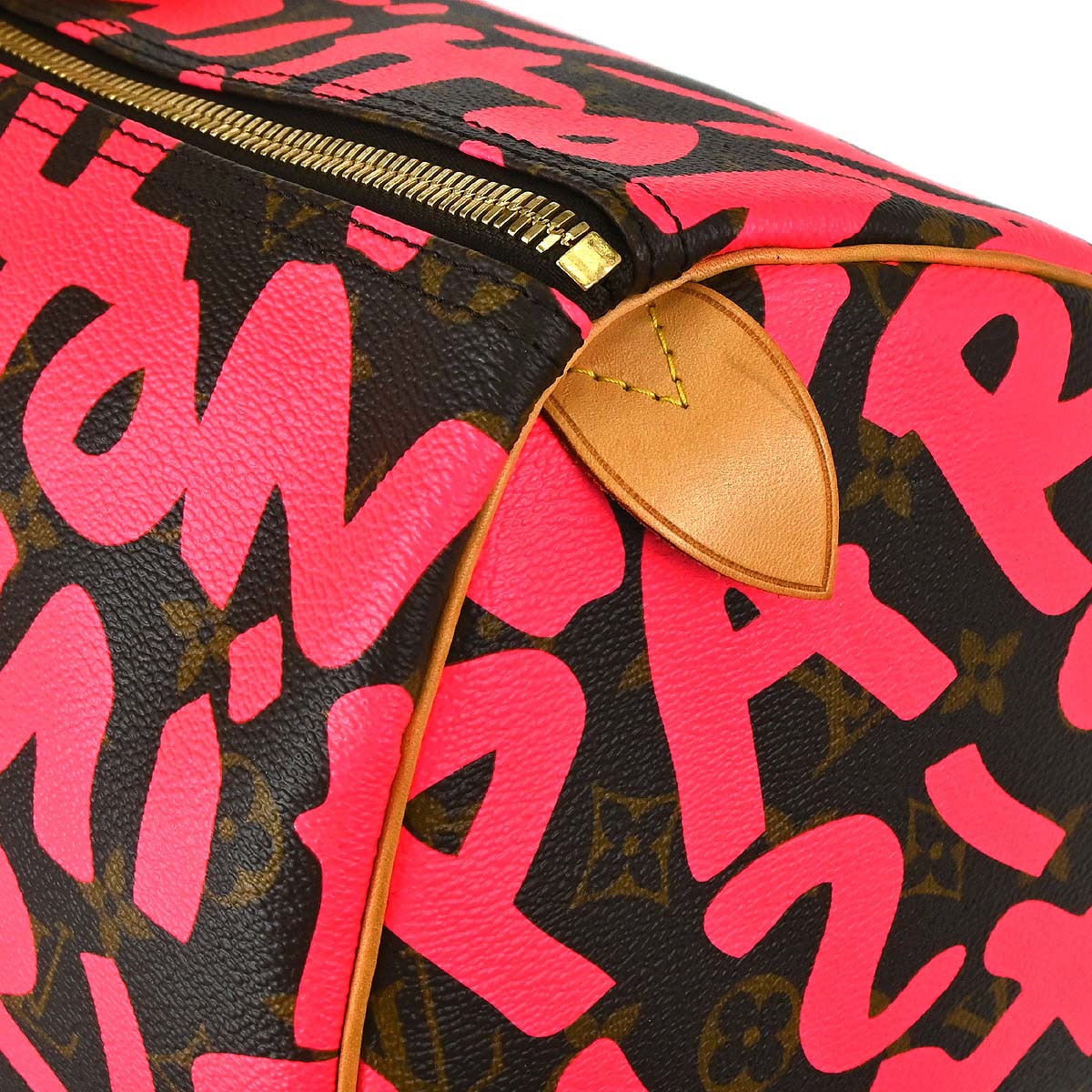 Louis Vuitton Pink Monogram Graffiti Keepall 50 Duffle Bag M93698