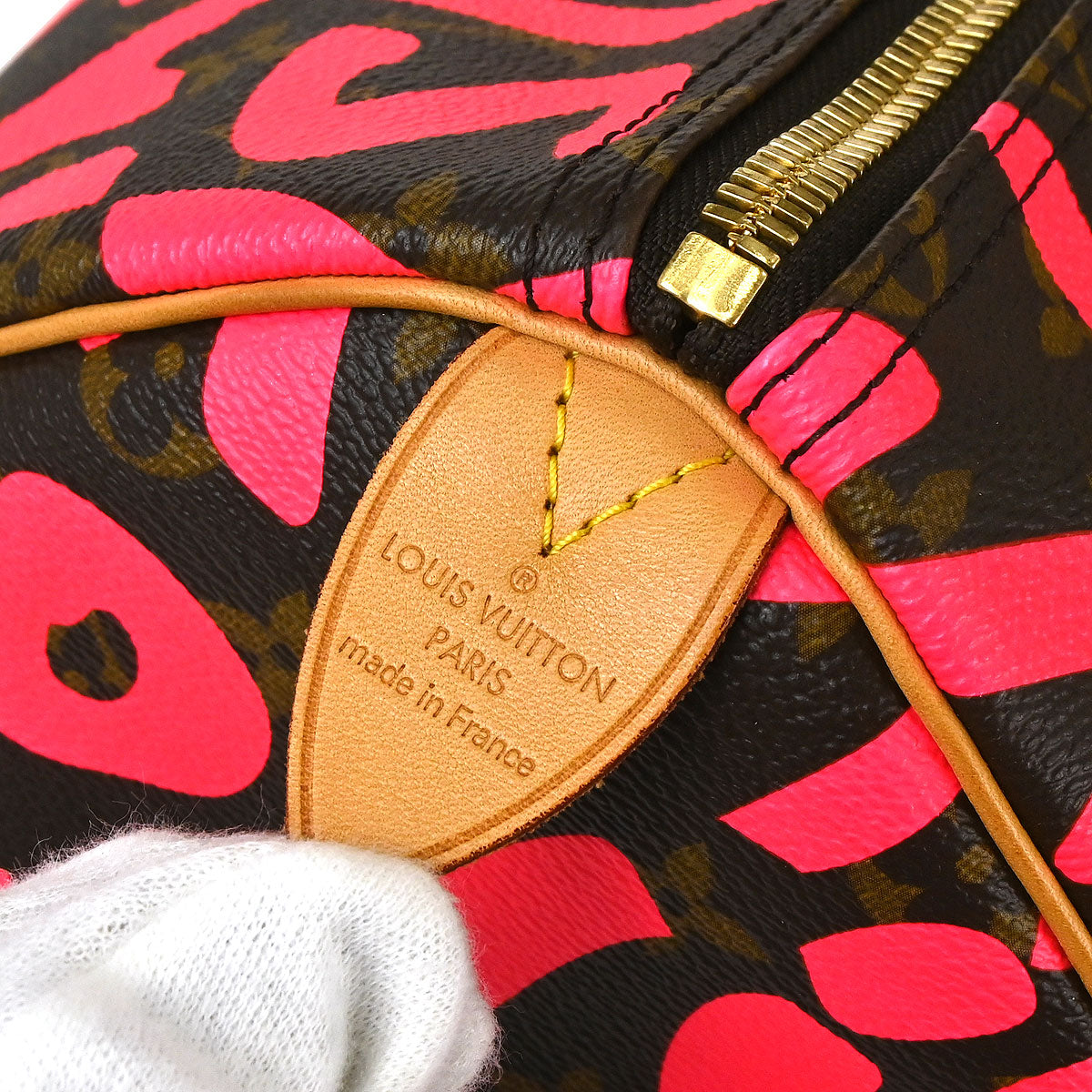 Louis Vuitton Pink Monogram Graffiti Keepall 50 Duffle Bag M93698
