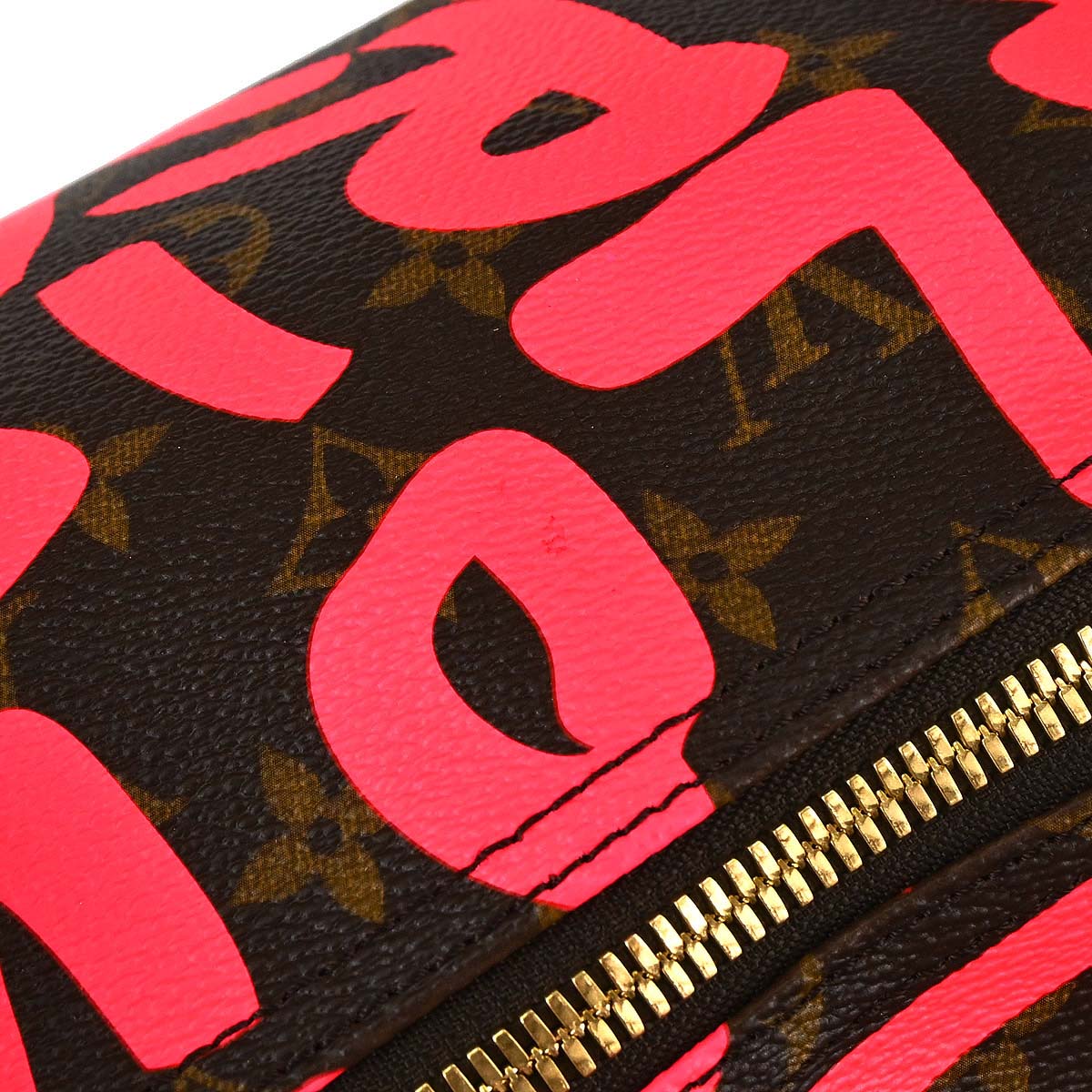 Louis Vuitton Pink Monogram Graffiti Keepall 50 Duffle Bag M93698