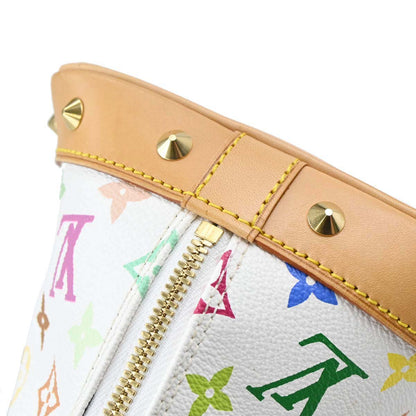 Louis Vuitton 2003 White Monogram Multicolor Alma Handbag M92647