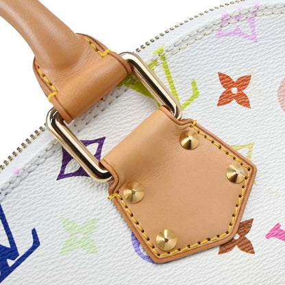 Louis Vuitton 2003 White Monogram Multicolor Alma Handbag M92647