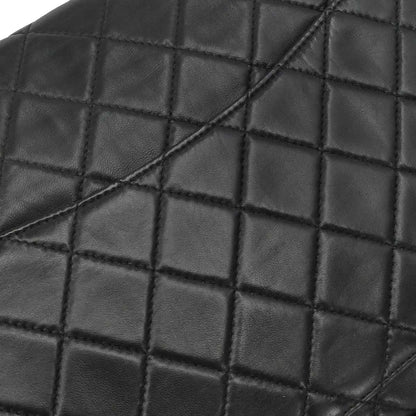 Chanel Black Lambskin Hula Hoop Large Handbag
