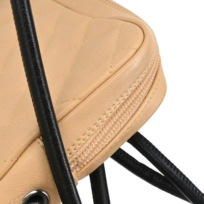 Chanel Beige Calfskin Cambon Ligne Shoulder Bag