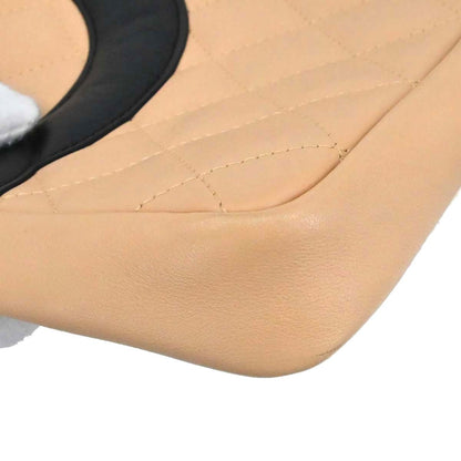 Chanel Beige Calfskin Cambon Ligne Shoulder Bag
