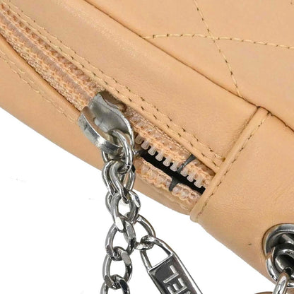 Chanel Beige Calfskin Cambon Ligne Shoulder Bag
