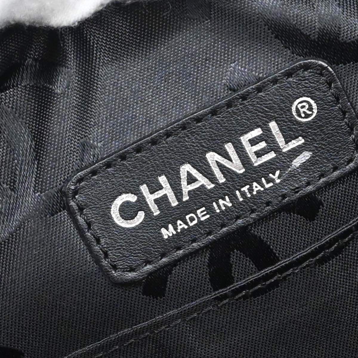 Chanel Beige Calfskin Cambon Ligne Shoulder Bag