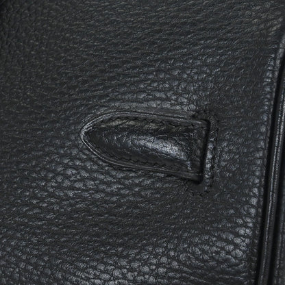 Hermes Black Ardennes Birkin 35 Handbag