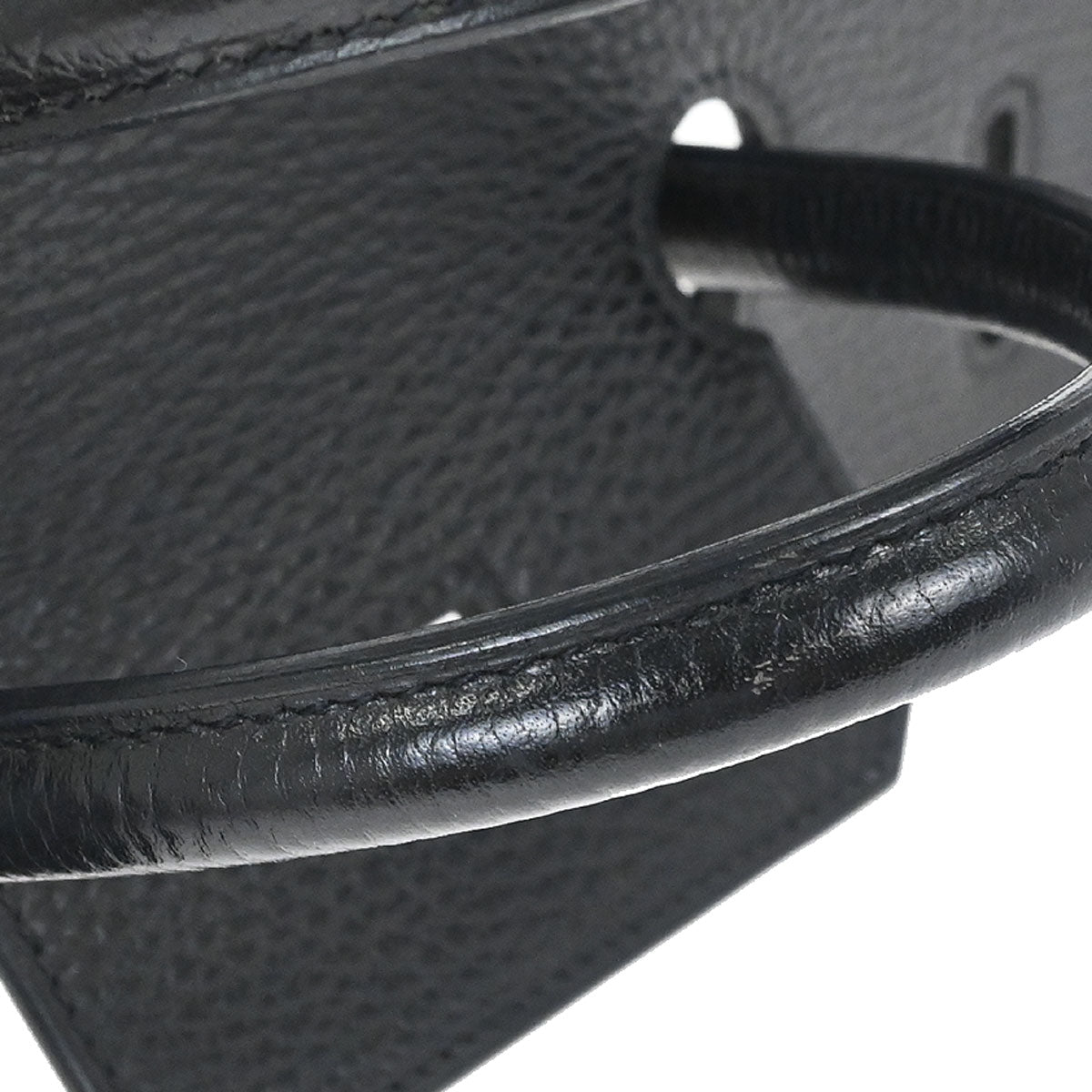 Hermes Black Ardennes Birkin 35 Handbag