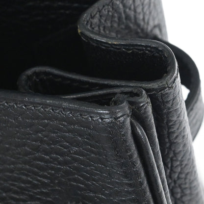 Hermes Black Ardennes Birkin 35 Handbag