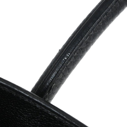 Hermes Black Ardennes Birkin 35 Handbag